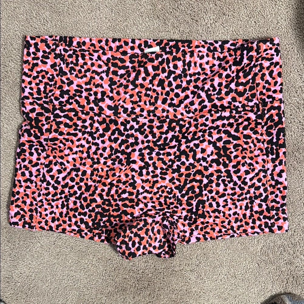 Safari Style Print Swim Shorts